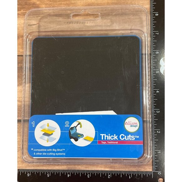 Sizzix 22326 Ellison Design Thick Cuts Tags Traditional Die - Picture 3 of 3